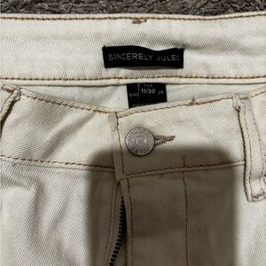 Sincerely Jules Cream Jeans